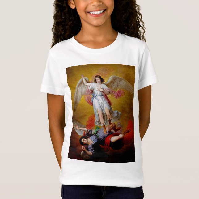 Camiseta La caída de Lucifer por Antonio Maria Esquivel (Anverso)