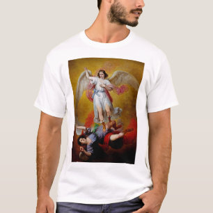Camiseta La caída de Lucifer por Antonio María Esquivel