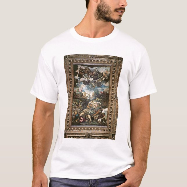 Camiseta La caída del hombre (Anverso)