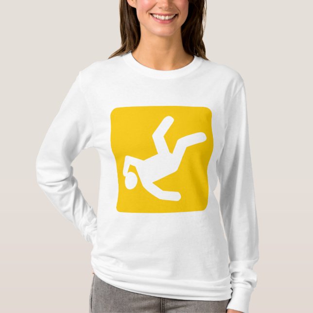 Camiseta La caída del hombre - Amber (Anverso)