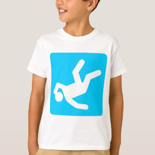 Camiseta La caída del hombre - cielo azul