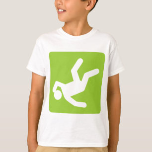 Camiseta La caída del hombre - verde marciano