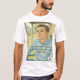 Camiseta ¿La caída del stock de crecimiento? ¡Bienvenido de