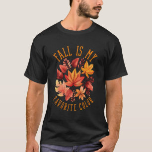 Camiseta La Caída Es Mi Color Favorito De Las Hojas De Maíz
