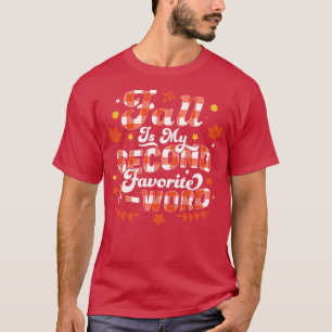 Camiseta La Caída Es Mi Segundo Naranja De Palabras Favorit