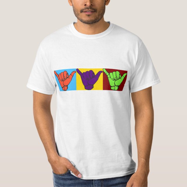 Camiseta La caída suelta diseño (Anverso)