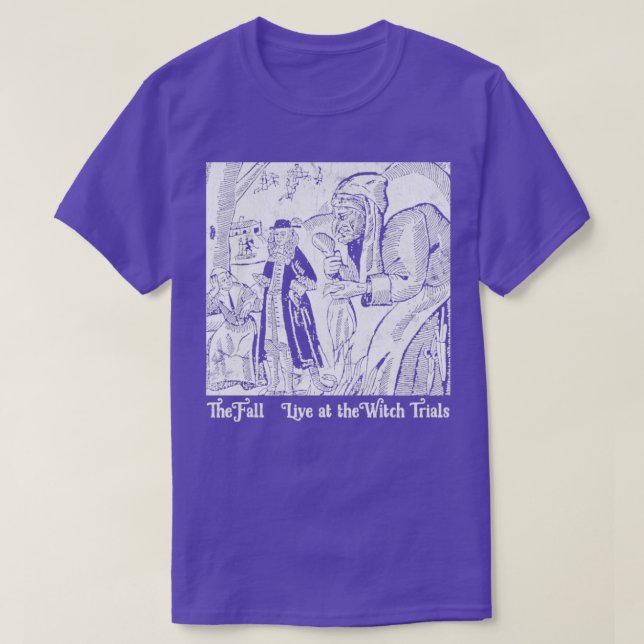 Camiseta La Caída Vive En Los Juicios De Brujas Fan Art 1 (Diseño del anverso)