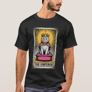 Camiseta La caja de arena para gatos mística Carta del Empe