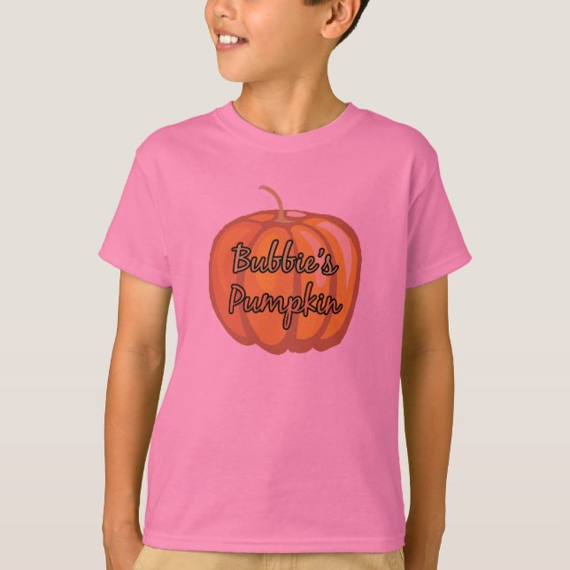 Camiseta La calabaza de Bubbie (Anverso)