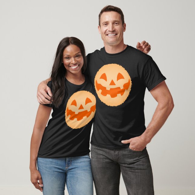 Camiseta La calabaza de calabaza de Jack O Lantern fantasea (Unisexo)
