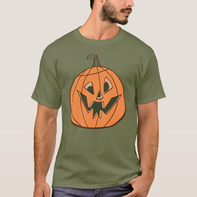 Camiseta La Calabaza de Linterna de Halloween de última hor (Anverso)