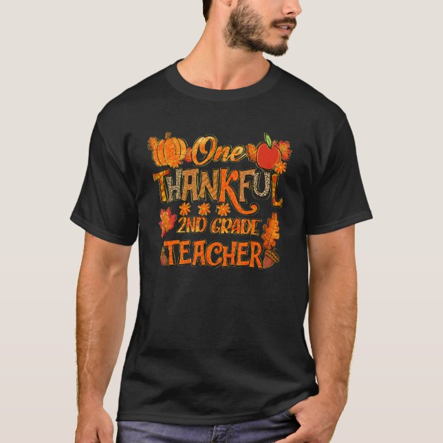 Camiseta La Calabaza De Maestros De Segundo Grado De Agrade (Anverso)