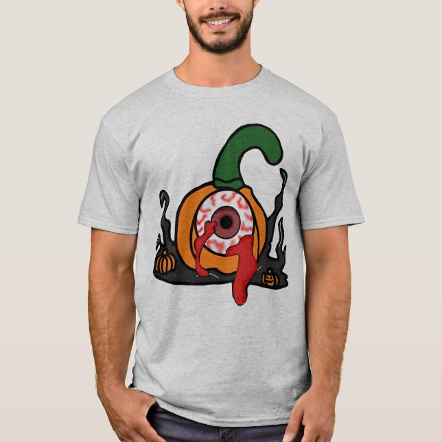 Camiseta La Calabaza De Tiro Sangriento (Anverso)