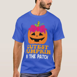 Camiseta La Calabaza Más Cuidadosa Del Parche De Unicornio 