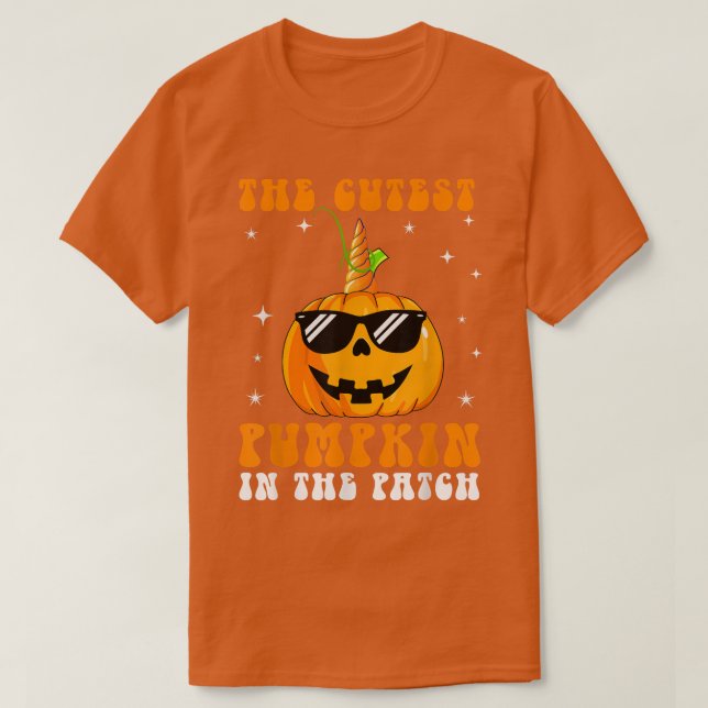 Camiseta La Calabaza Más Cuidadosa En Los Chicas De Parche  (Diseño del anverso)
