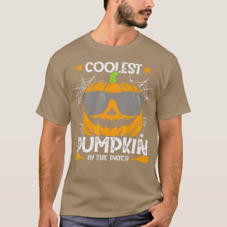 Camiseta La Calabaza Más Fría De Halloween En El Patc