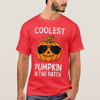 Camiseta La Calabaza Más Fría De Halloween En Los Chicas De