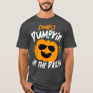 Camiseta La Calabaza Más Fría De Halloween En Los Chicas De