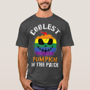 Camiseta La Calabaza Más Fría De La Calabaza LGBTQ En El Pa