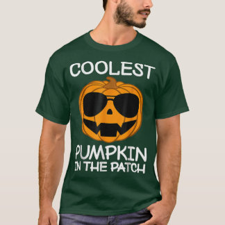Camiseta La Calabaza Más Fría De Los Niños En El Parche
