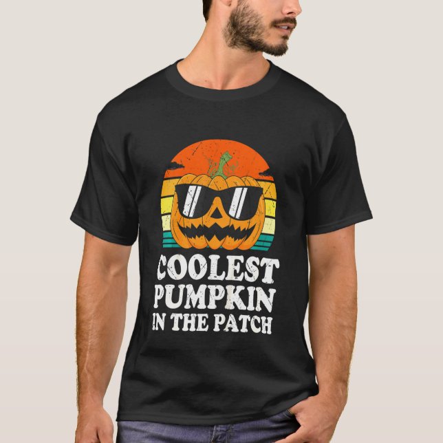 Camiseta La Calabaza Más Fría De Los Niños En El Parche Hal (Anverso)