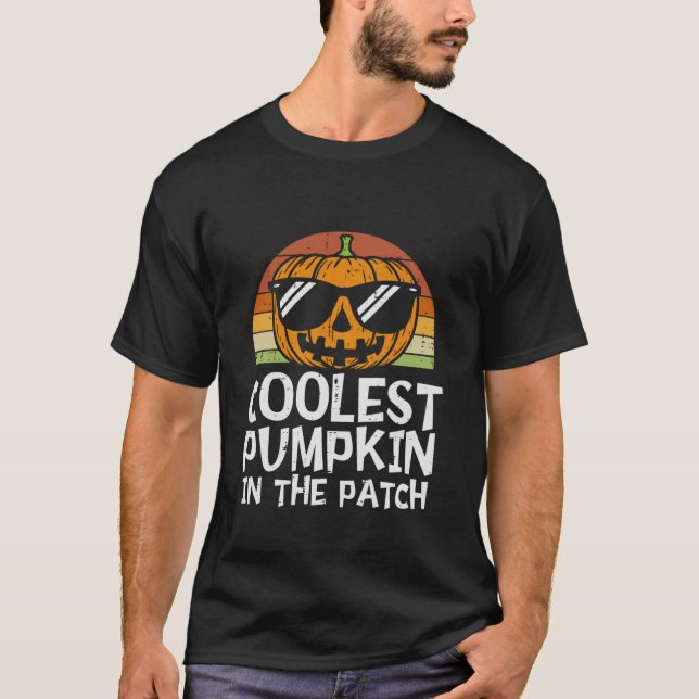 Camiseta La Calabaza Más Fría De Los Niños En El Parche Hal (Anverso)