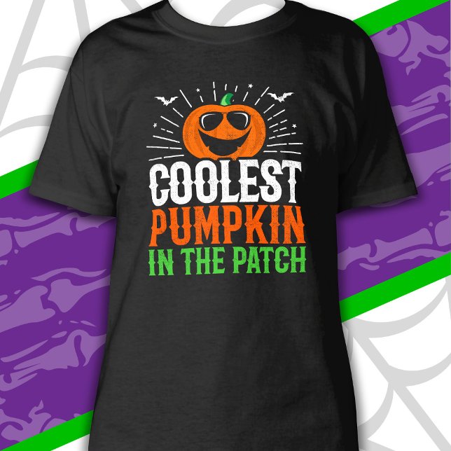 Camiseta La Calabaza Más Fría En La Fiesta De Halloween Del (Subido por el creador)