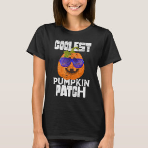 Camiseta La calabaza más genial del parche Jack O Lantern H