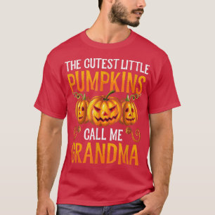 Camiseta La calabaza más guapa me llama horror de la abuela