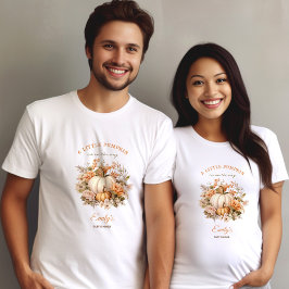 Camiseta La Calabaza Pequeña Está En Camino De Un Baby Show
