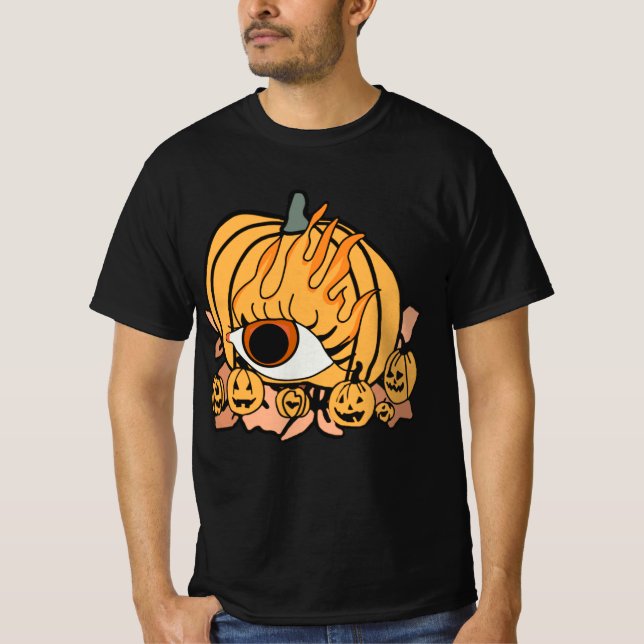 Camiseta La Calabaza Retro Flamaba El Ojo (Anverso)