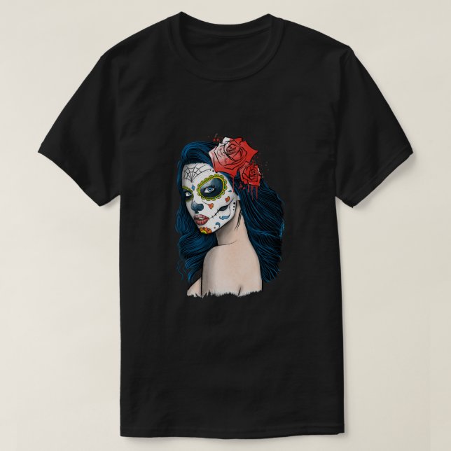 Camiseta La Calavera Catrina Classic  (Diseño del anverso)