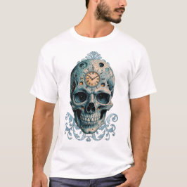 Camiseta La Calavera del Tiempo: números romanos
