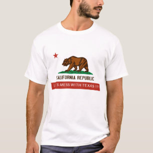 Camiseta ¡la California-estado-bandera, DEJÓ LOS E.E.U.U.