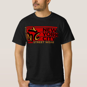 Camiseta La calle de Nueva York usa el estilo urbano