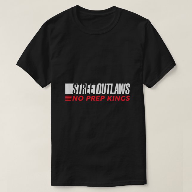 Camiseta La calle no tiene reyes prefabricados (Diseño del anverso)