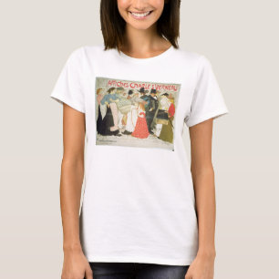 Camiseta "La calle", poster para la impresora Charles Verne