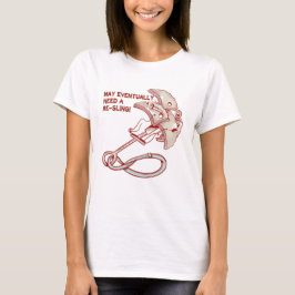 Camiseta La cámara de escalada de la roca antigua es divert