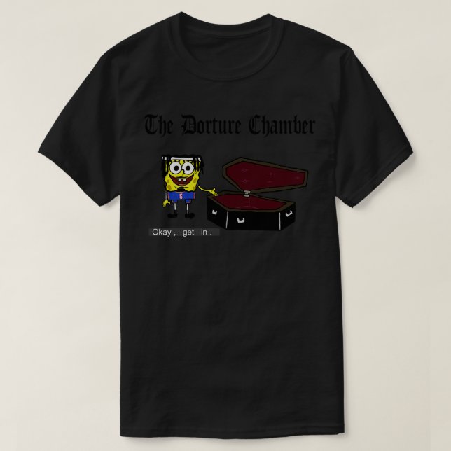 Camiseta La Cámara Dorture (Diseño del anverso)