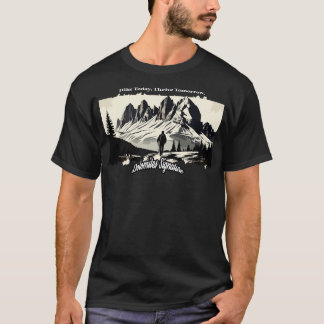 Camiseta La caminata de los Dolomitas hoy florece