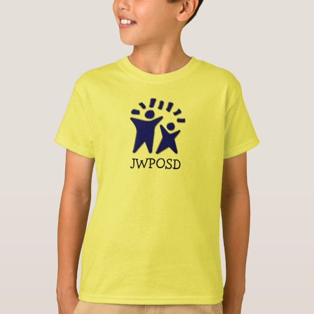 Camiseta La Camisa-DOs centrada del logotipo del niño ECHÓ (Anverso)