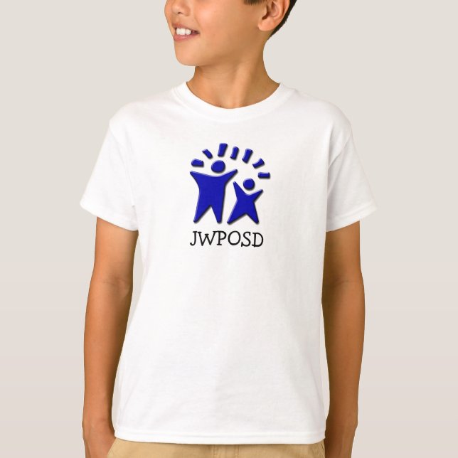 Camiseta La Camisa-UNo centrada del logotipo del niño ECHÓ (Anverso)