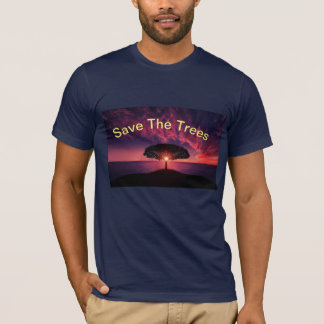 Camiseta La camisas de abrazo de la naturaleza