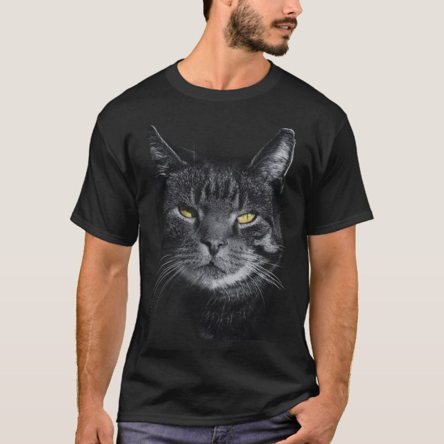 Camiseta La camisas negras del gato (Anverso)