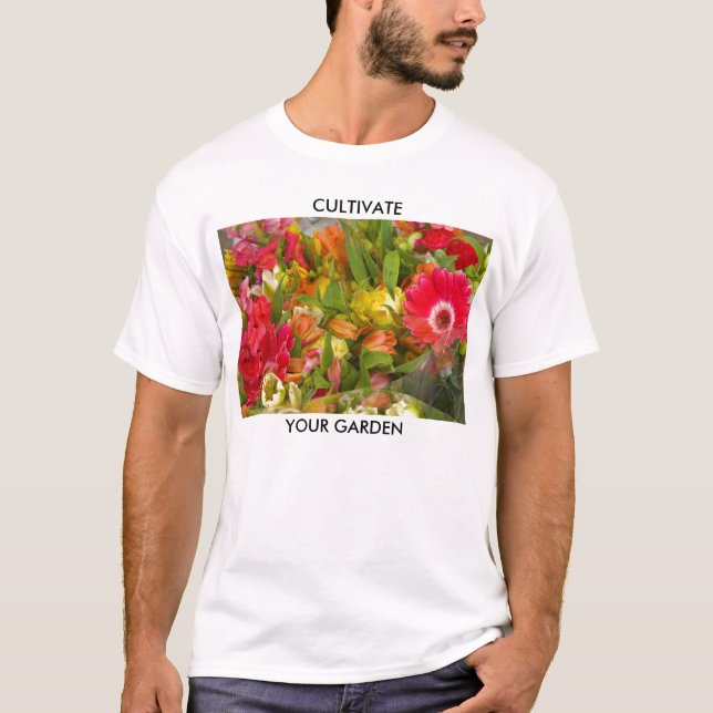 Camiseta La camiseta, 000022, CULTIVA SU JARDÍN (Anverso)