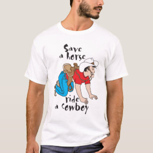 Camiseta La camiseta, "ahorra un paseo del caballo un