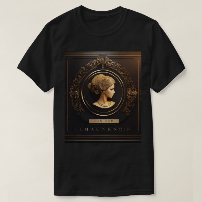 Camiseta ¿la camiseta? Por ejemplo, el diseño, el tema o la (Diseño del anverso)