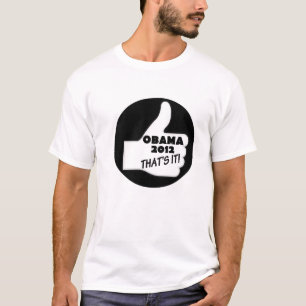 Camiseta La campaña de Obama 2012