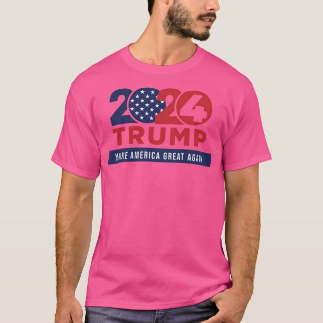 Camiseta La campaña electoral de Donald Trump de 2024 convi (Anverso)