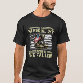 Camiseta La campaña militar de veteranos caídos